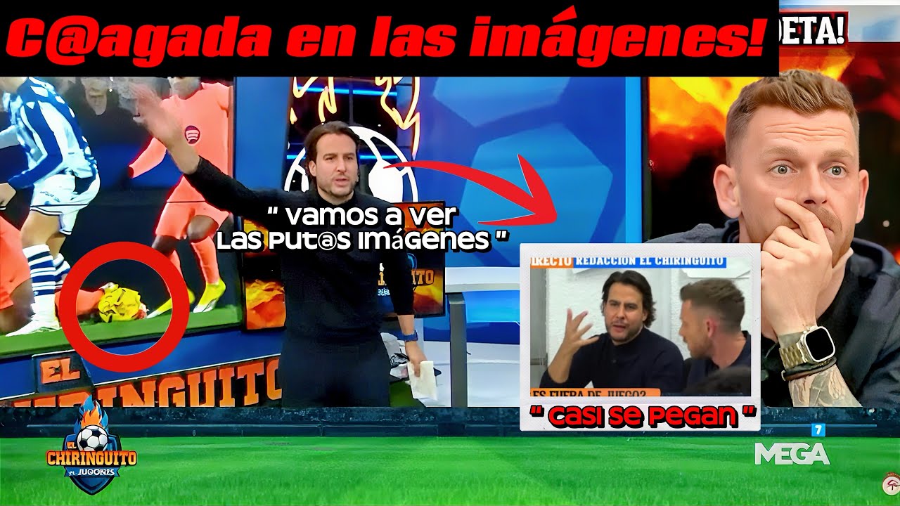 ‼️🚨Manipulación de imágenes - Explotó todo en el Chiringuito!