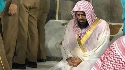 ﴿ذلك عالم الغيب والشهادة العزيز الرحيم﴾ من أخشع وأجمل تلاوات الشيخ سعود الشريم سورتي السجدة والإنسان
