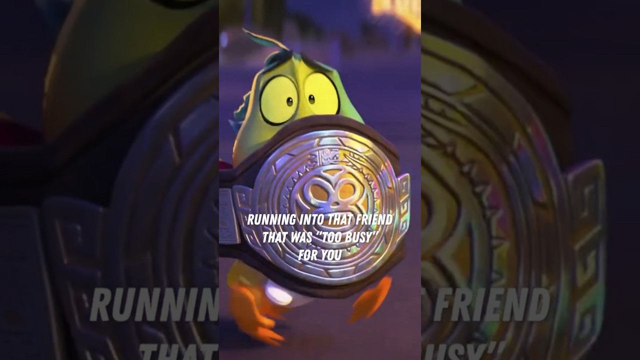 POV: Running into that friend was "Too Busy" for you