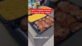 O que a Virgínia encontra na casa do Vini Júnior #shorts #virgíniafonseca