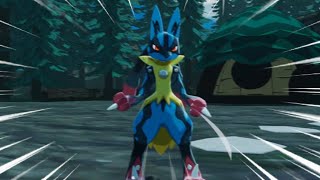 Trying To Catch A Mega Evolved Lucario....