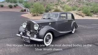 1953 Rolls-Royce Silver Wraith Hooper Teviot III Limousine, No Expense Spared Restoration!