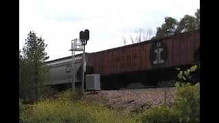 Former IC Death Star SD70 s in Dubuque IA July 2004