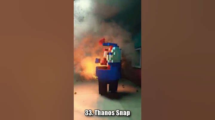 Thanos in Among Us 💀 #teardown #minecraft #gaming #funny #marvel #satisfying