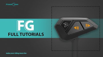 FREEDCONN FG Motorcycle Helmet Bluetooth Intercom | FULL TUTORIAL