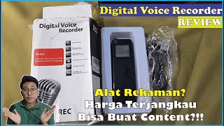 Alat Perekam Suara Mini❗❗Review Digital Voice Recorder❗ #review #tutorial