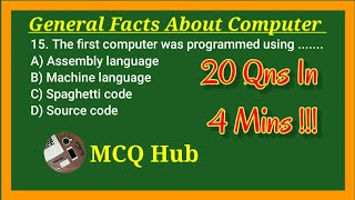 Interesting MCQs On Computer || General Knowledge screenshot 5