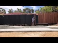 Timelapse of our Proplank Timber Batten Screening being installed