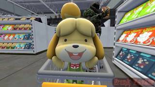 Doomguy and Isabelle goes shopping [SFM] (Animal Crossing X Doom Eternal)