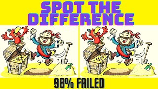 Spot the difference game | Only 2% could solve | Brain challenge | Pirate Theme and child safe! screenshot 1