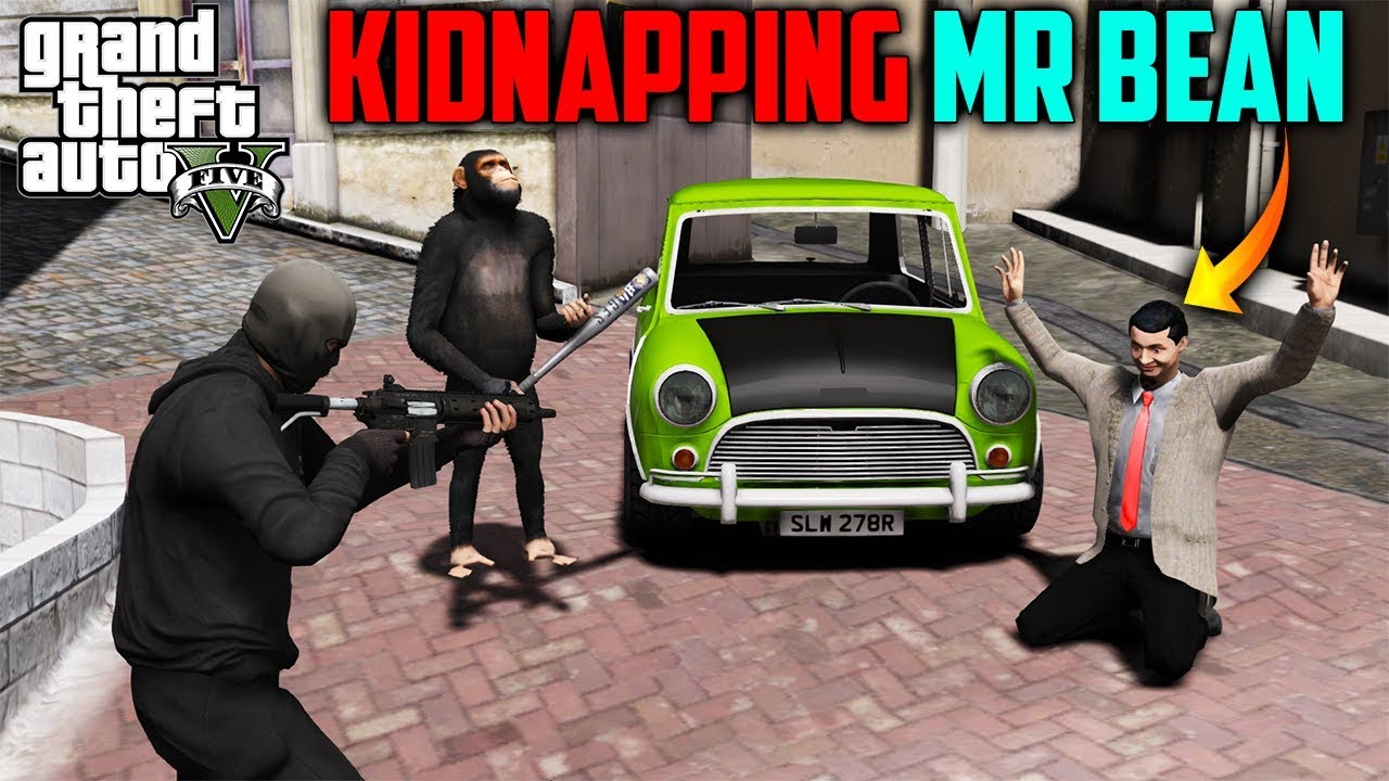 Mr Bean Got Kidnapped By Trevor and Lahori Bandri | GTA 5 Pakistan Gameplay