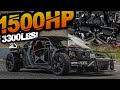 1500HP Street Legal "SuperKart" is SCARY FAST! (WRECKED Audi R8 Brought Back to Life)