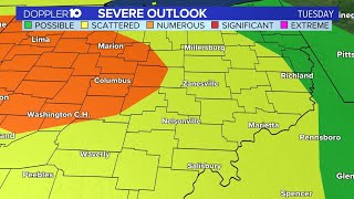 Severe weather outlook: Timing out storms in central Ohio