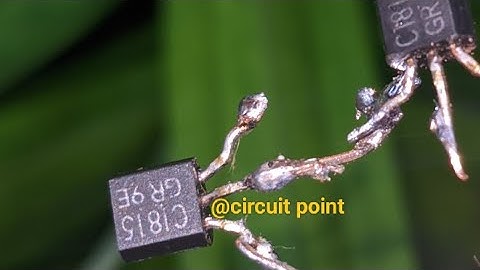 How to make Wireless Ac line detector|| wireless ac line detector by C1815 transistors.