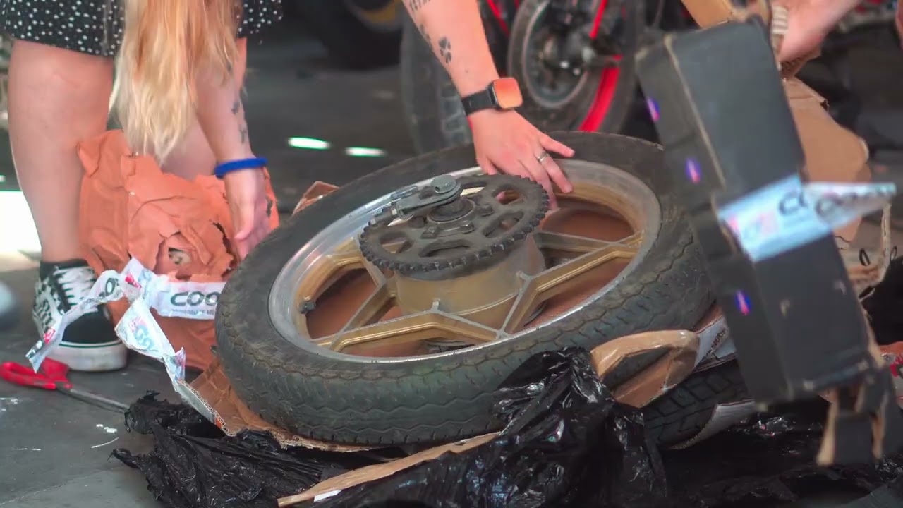 Llantas ENKEI para la Suzuki GSX400E | Unboxing ASMR