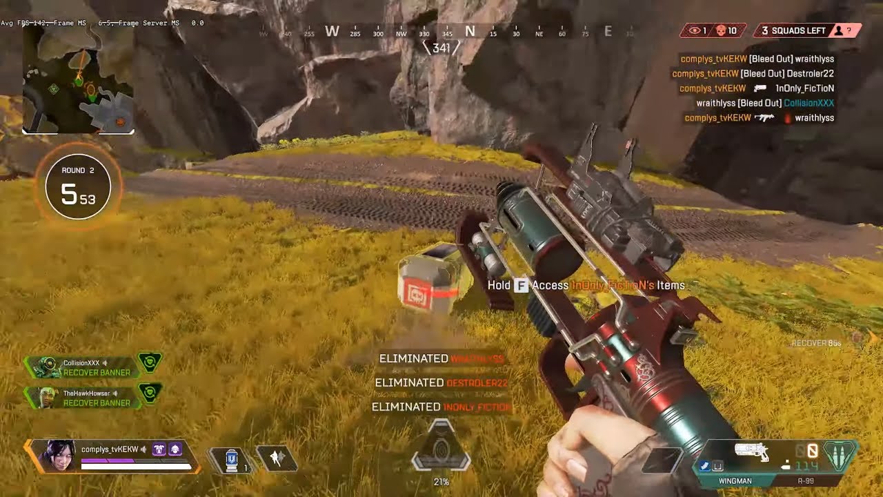 This is what 100 hours on Kovaaks looks like on Apex Legends - YouTube