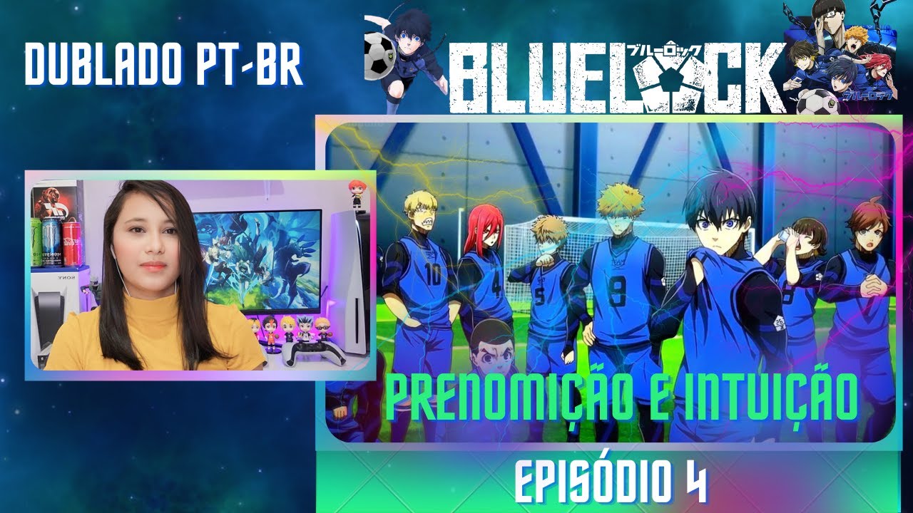 BLUE LOCK EPISÓDIO 11 DUBLADO PT - BR [REACT] COM HANNAH 