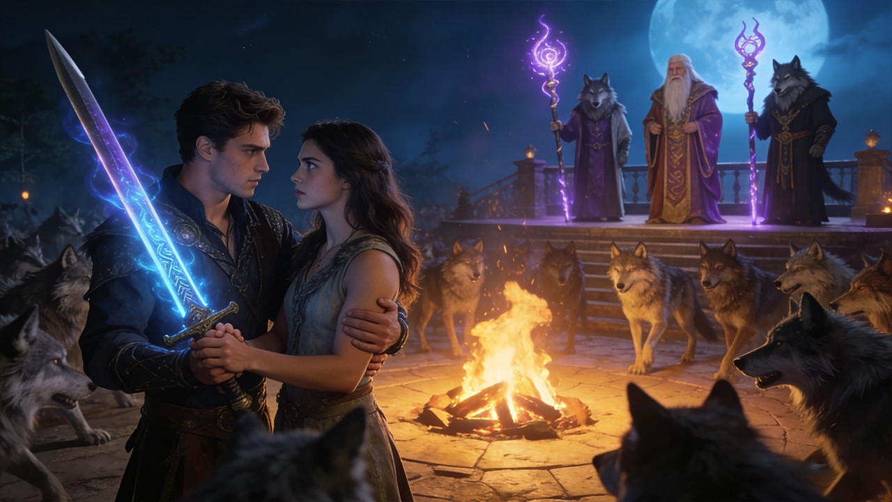 狼群の掟と禁断の愛。彼女は選択する、運命か、それとも守護者との未来か。-《Oops! I Mate With My Forbidden Alpha》