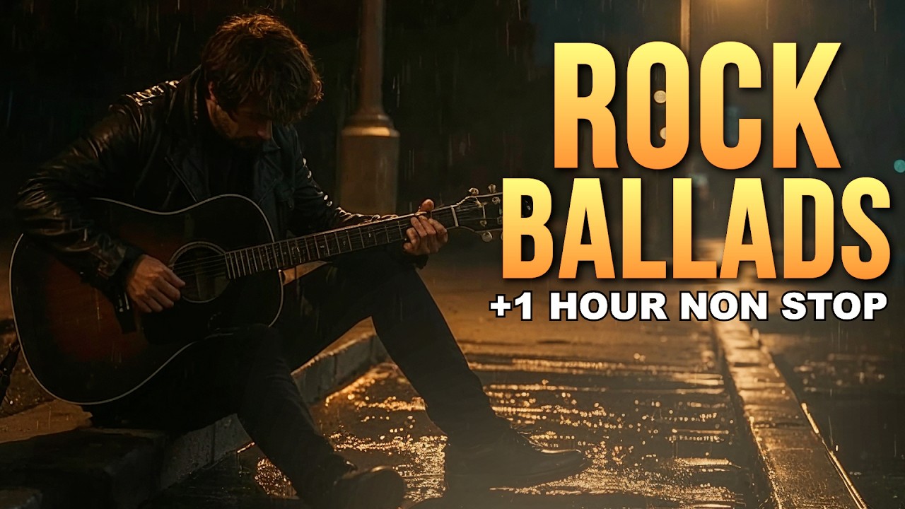 Best ROCK BALLADS for Lonely Nights