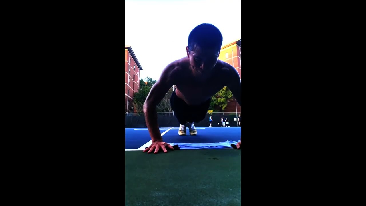 After achieving 6-repeats, I awarded myself 100 burpees