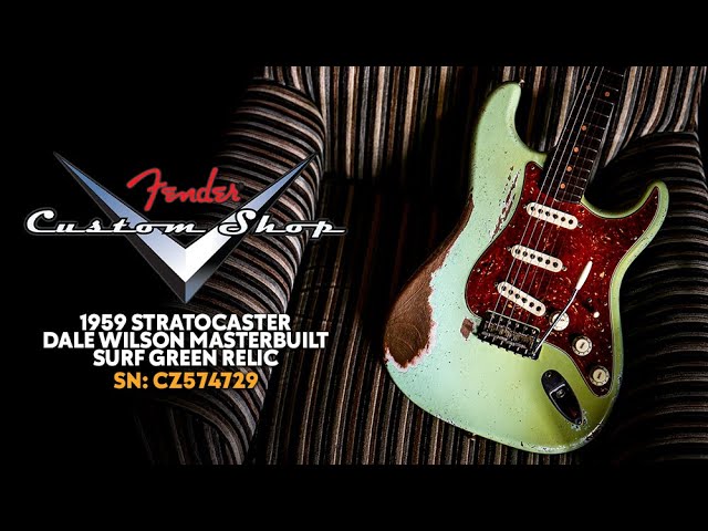 Peach Picks! | Fender Custom Shop Dale Wilson Masterbuilt '59