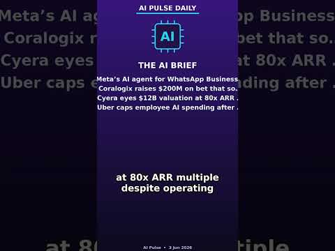 AI news today — the 60-second brief #Shorts
