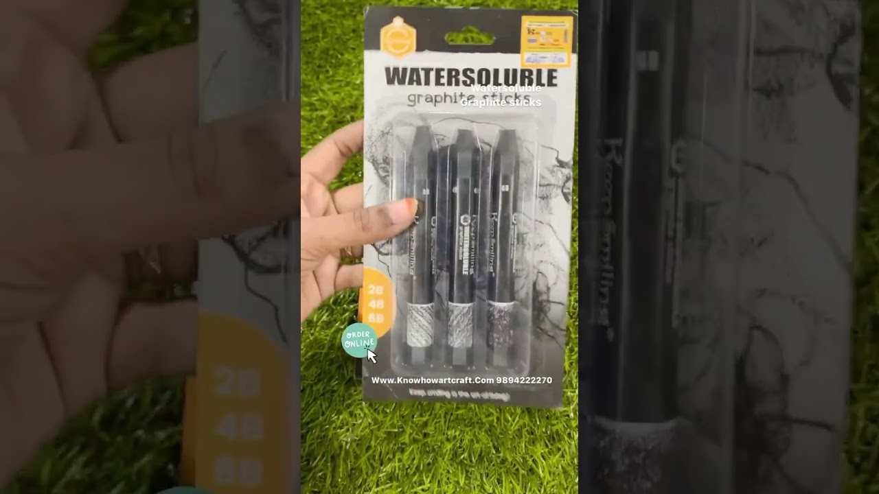 Water soluble Graphite Sticks