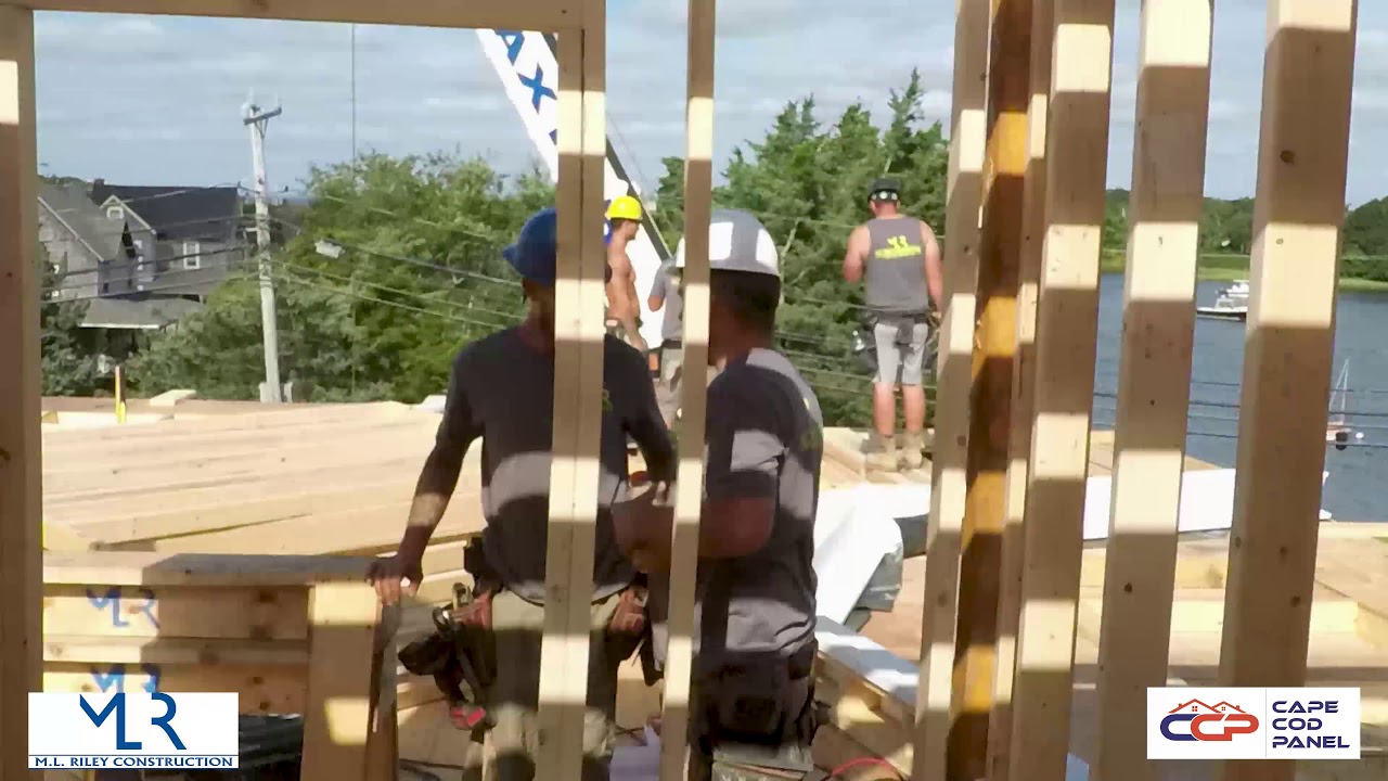 Custom Cape Cod panels going up!