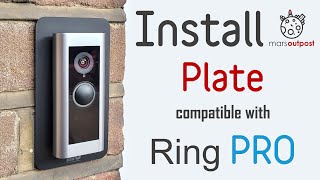 How to Install Mars Outpost Wall Plate on Ring PRO and Ring PRO 2