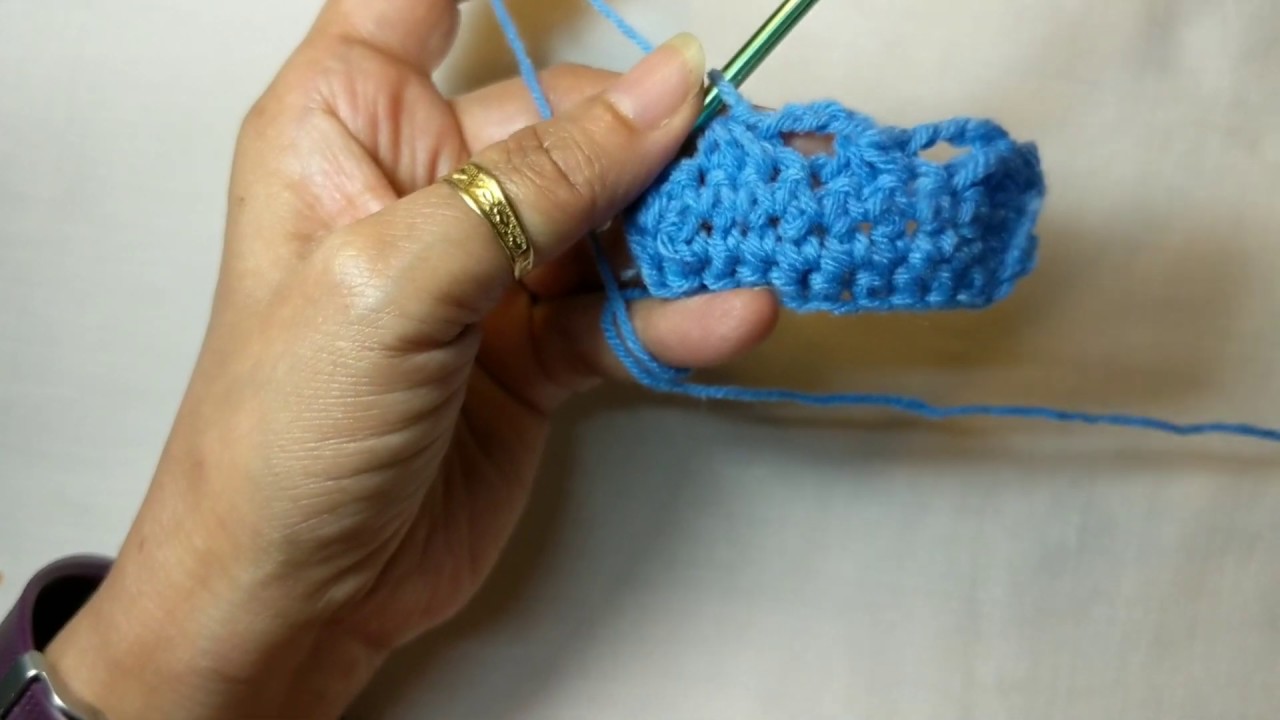 SINGLE CROCHET 3TOG (sc 3tog) STITCH U.S method YouTube