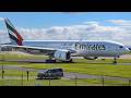 Reverse ops! Amazing close taxi shots! 🔴 Manchester Airport LIVE ✈️