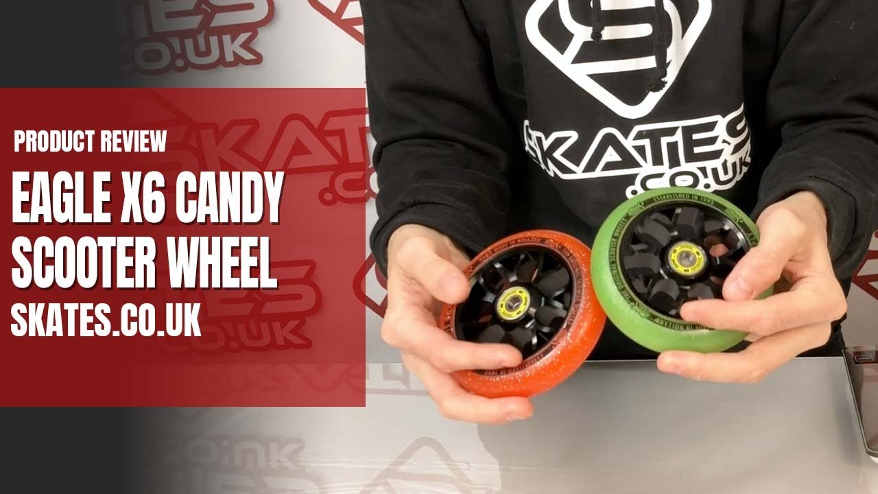 EAGLE X6 CANDY 110MM SCOOTER WHEEL - 🤩 PRODUCT REVIEW & UNBOXING! - Skates.co.uk