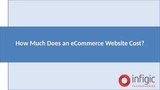 How Much Does an eCommerce website cost
