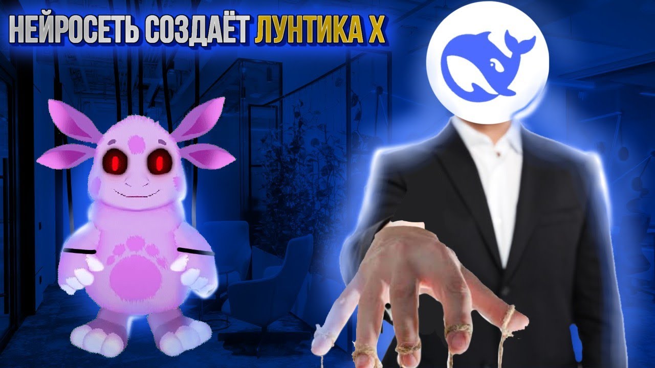 Нейросеть создаёт Лунтика X