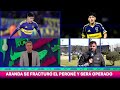 ARANDA SUFRIÓ UNA FRACTURA DE PERONÉ, SERÁ OPERADO Y BOCA LO PERDERÍA HASTA 2027 🔵 🟡