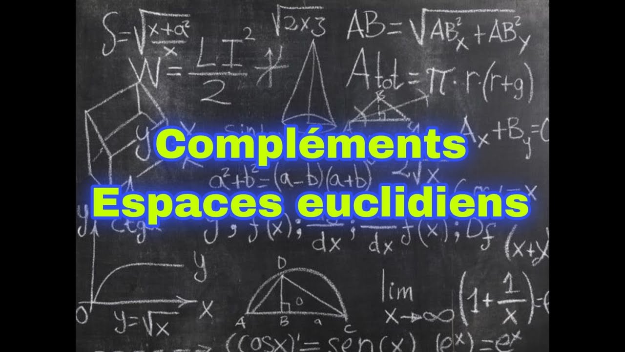 Compléments sur les espaces euclidiens: Matrices antisymétriques, une caractérisation.
