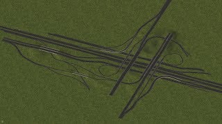 SimCity 4- Building another real highway interchange: Session 3