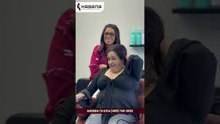 ✨💇🏽‍♀️ Mi Bella clienta volvió por el retoque de sus extensiones y su alisado 💕