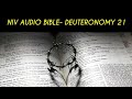 DEUTERONOMY 21 NIV AUDIO BIBLE With Text 