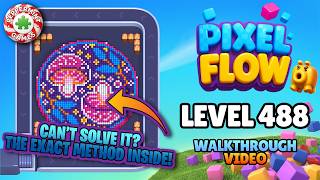 Pixel Flow - Level 488 Walkthrough Solution