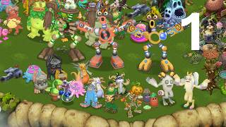 All Single Elementals On Plant Island My Singing Monsters 5.4