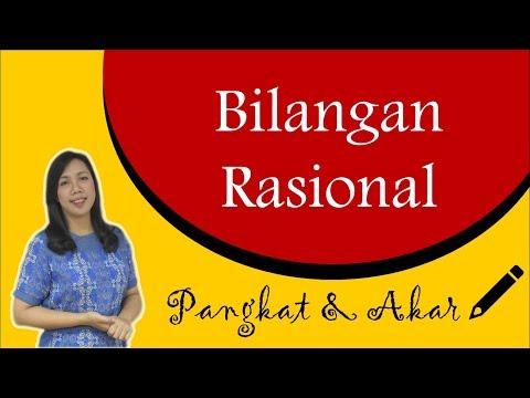 Video: Apa contoh bilangan rasional yang bukan bilangan bulat?