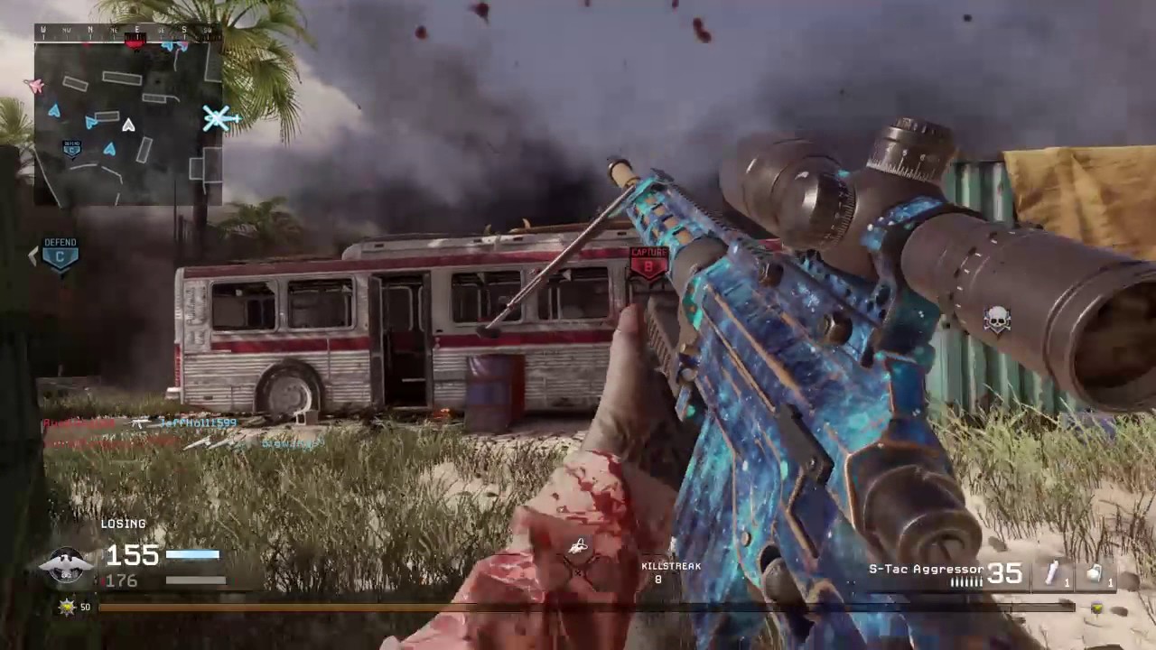 MWR Intervention streak on beach bog