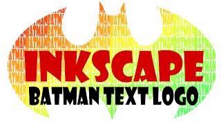 Celebrity Inkscape Tutorials For Beginners - Use Tiled Clones To Create a Batman Text Logo Net Worth