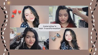 Hair Transformation ✨Baby Highlights on Black Hair 💖 2022 Hair Trend 🙈 // CaterpillarMaybe screenshot 1