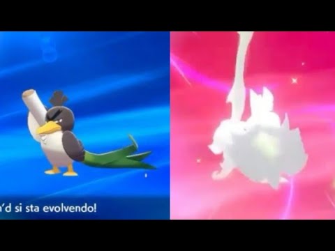 Farfetch'd si evolve in Sirfetch'd - Pokèmon Spada e Scudo - YouTube