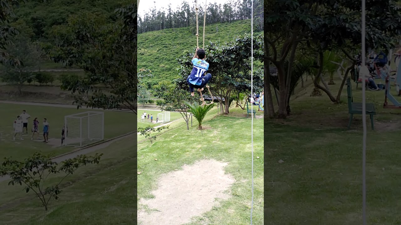 Escalando un cuerda - YouTube