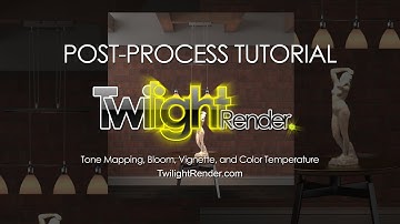 Post Process Window Tutorial Twilight Render