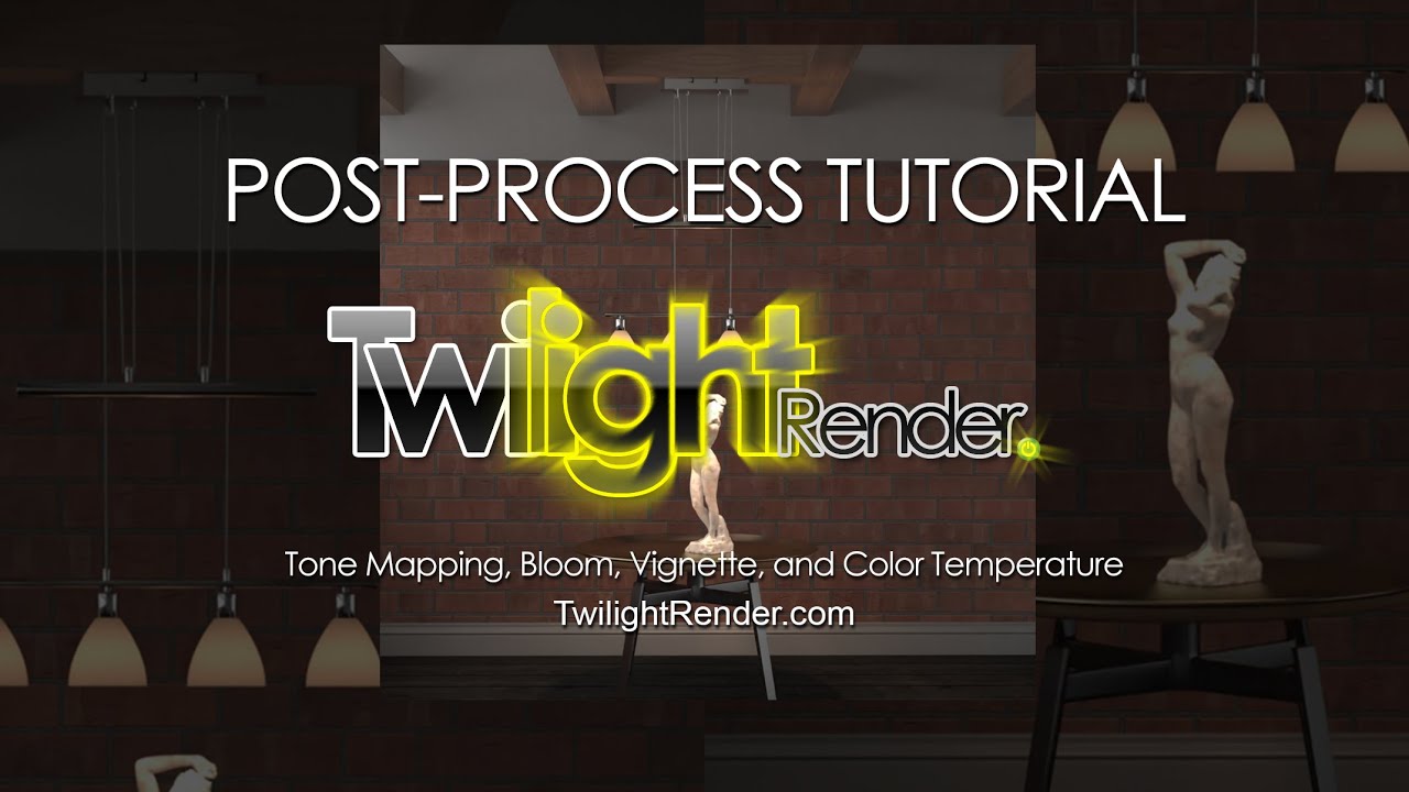 Post Process Window Tutorial Twilight Render - YouTube