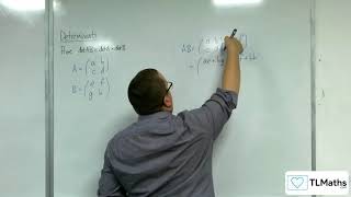 A-Level Further Maths C5-04 Determinants Proving Detabdetaxdetb For 2X2 Matrices